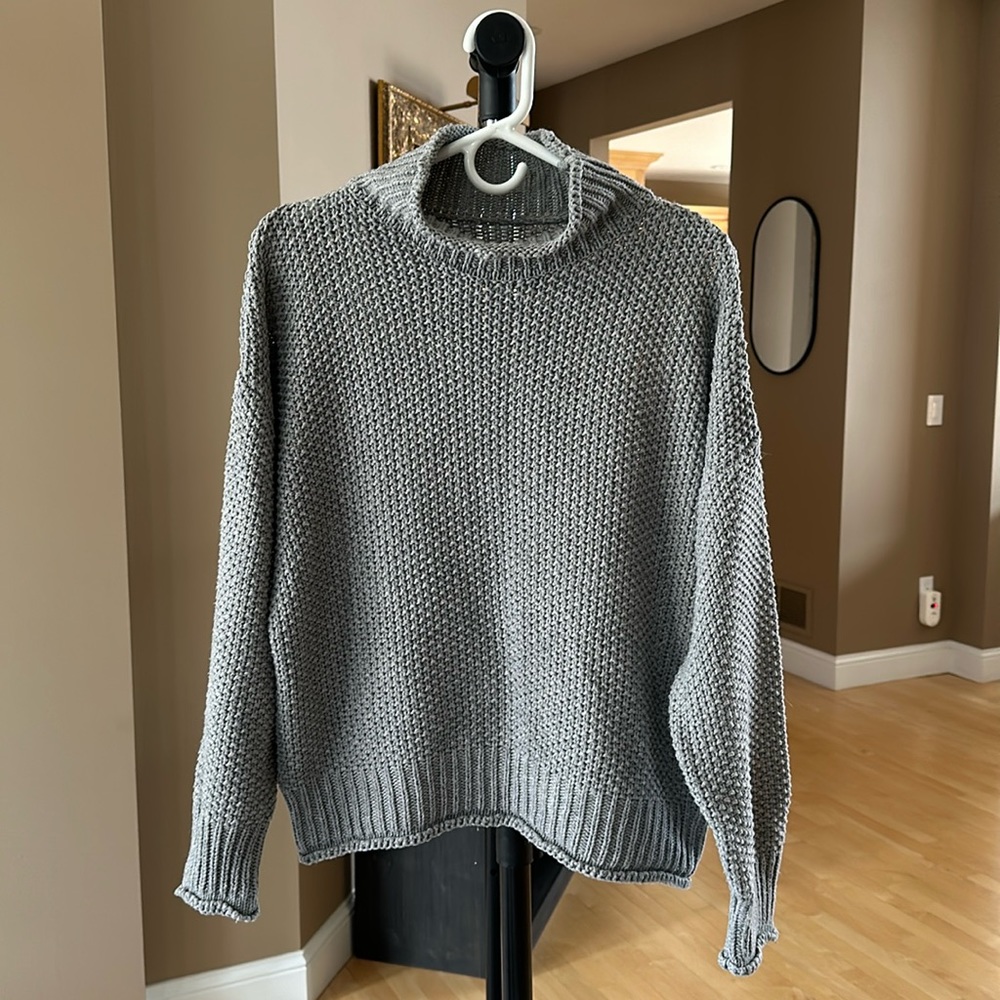 WhatNot Boutique Gray Sweater